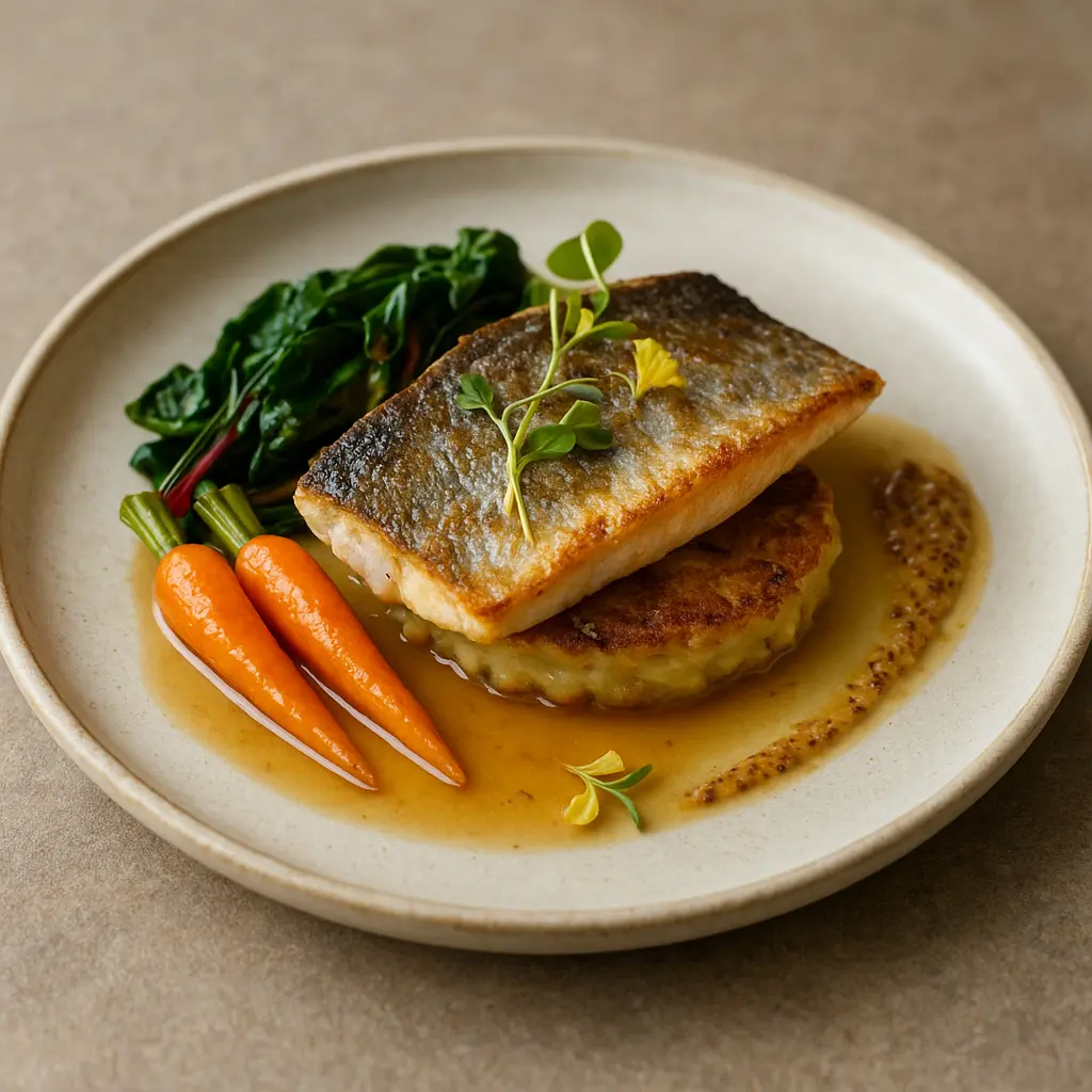 Schweizerisch-europäisches Bistro-Gericht