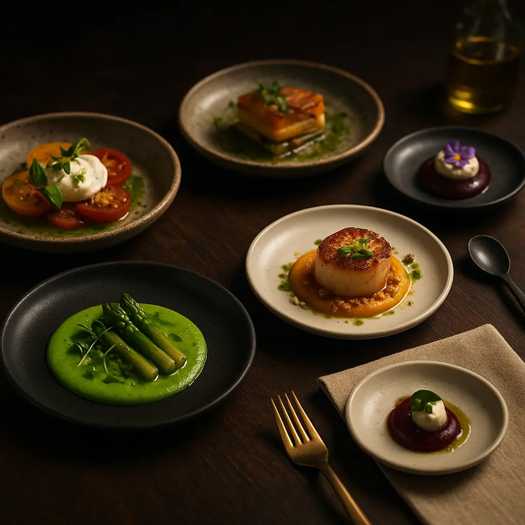 Saisonale Degustationsgerichte